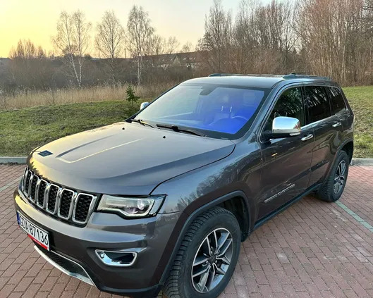 pomorskie Jeep Grand Cherokee cena 119549 przebieg: 163600, rok produkcji 2019 z Dąbrowa Tarnowska